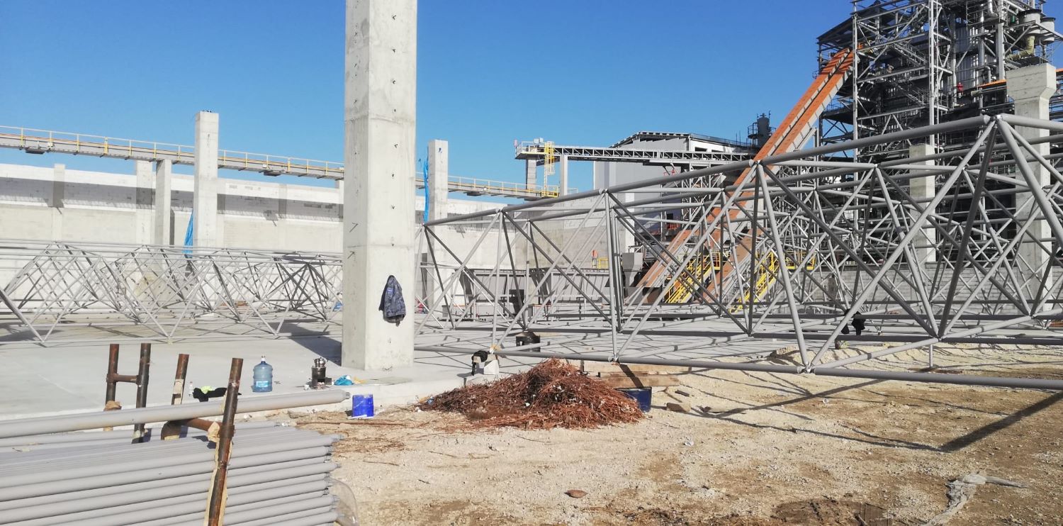 Uzay Çatı İmali ve Montajı Yapılması